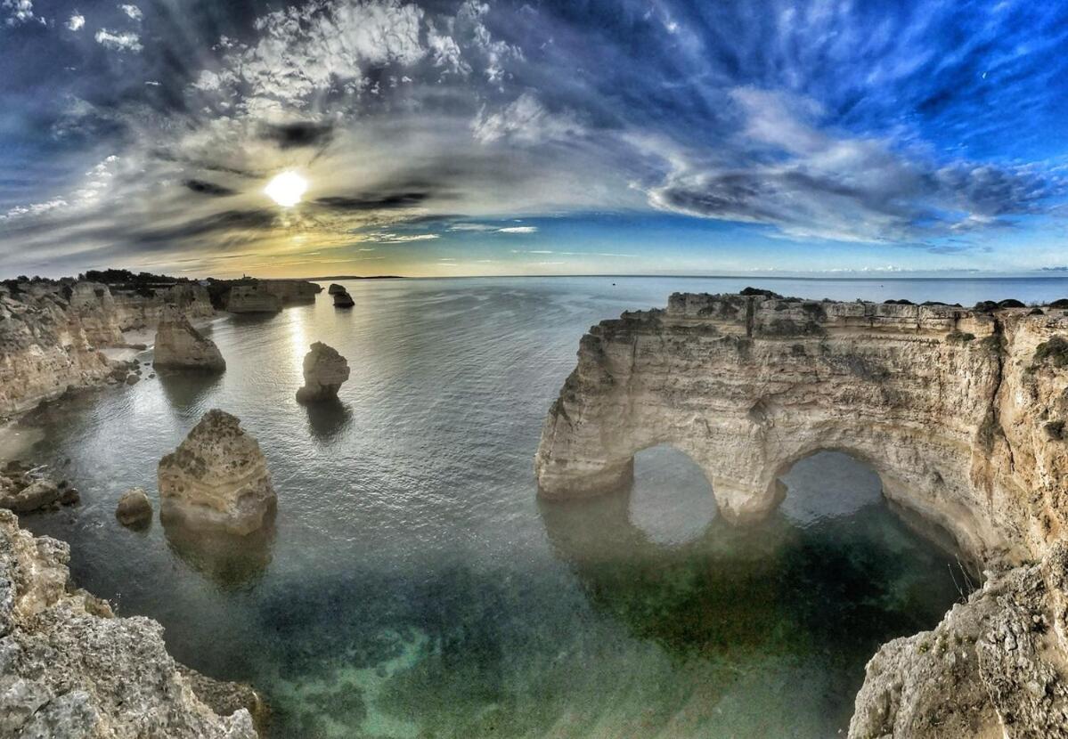 Апартаменты Morphee Valdareina, Piscine Chauffee, Benagil-Carvoeiro Карвоейру Экстерьер фото